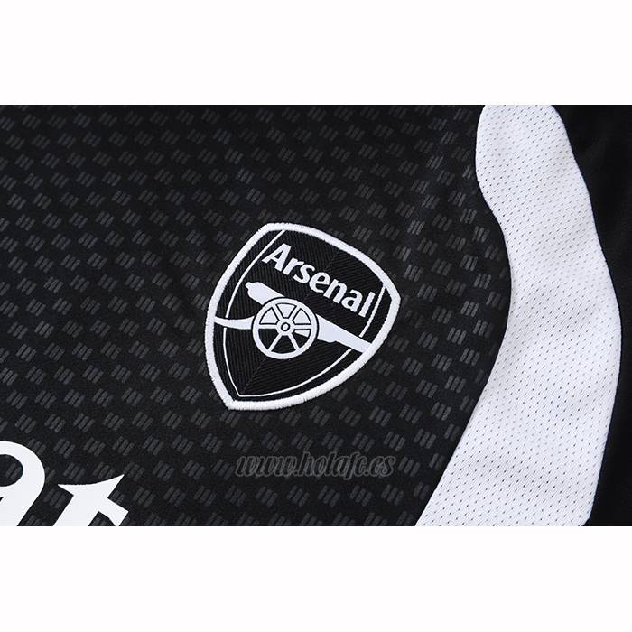 Chandal del Arsenal Manga Corta 2026-2027 Negro - Pantalon Corto